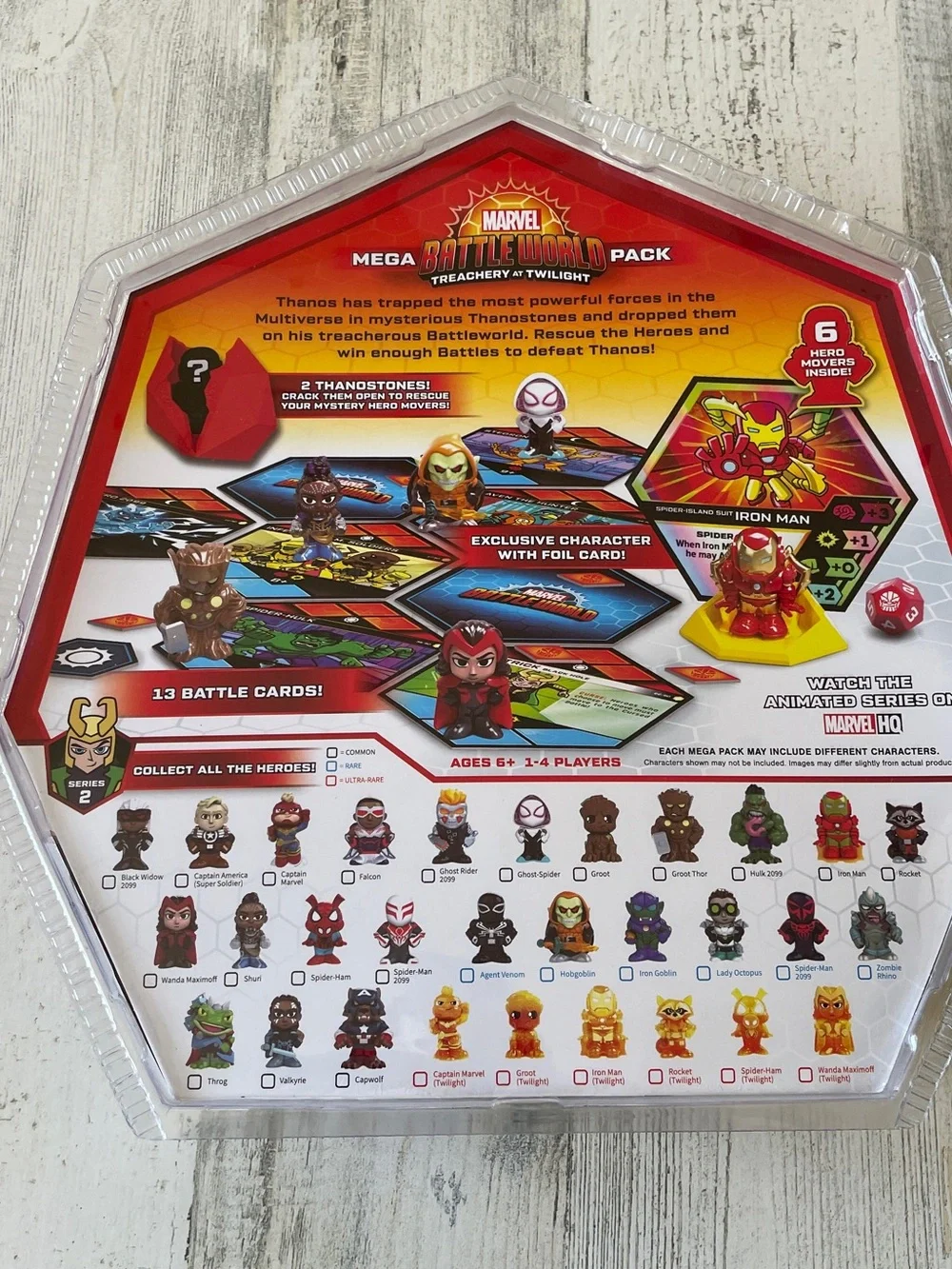 Marvel Battle World Collectible Adventure Game NWT